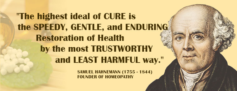 Founder of Homoeopathy